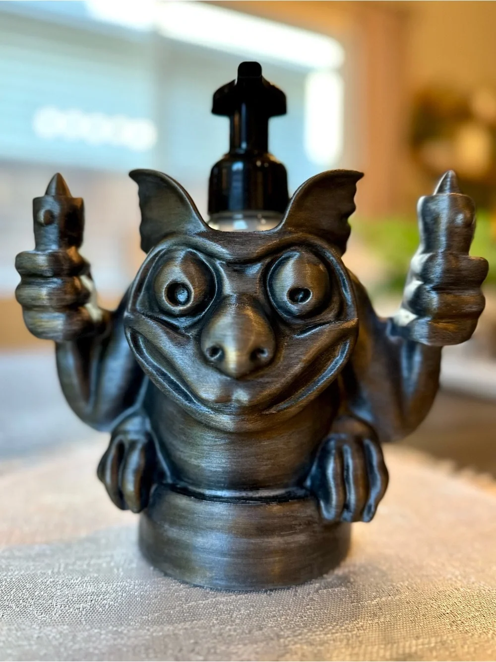 Disney Haunted Mansion Gargoyle Soap holder for Bath & Body Works Bottles